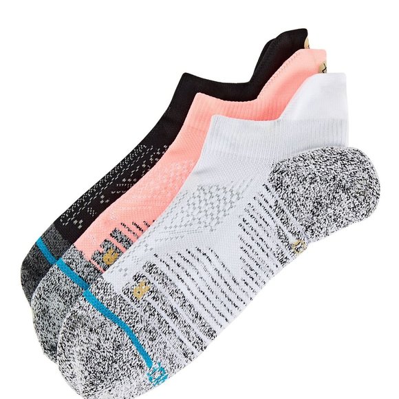 Stance Athletic Tab Ankle Socks 3 Pack Mens Large